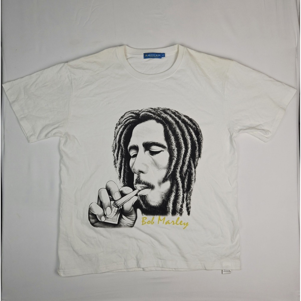 Vintage Bob Marley graphic t shirt Above Man sz XL‎